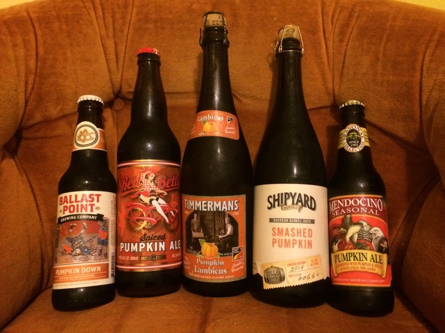 2015 pumpkin beers