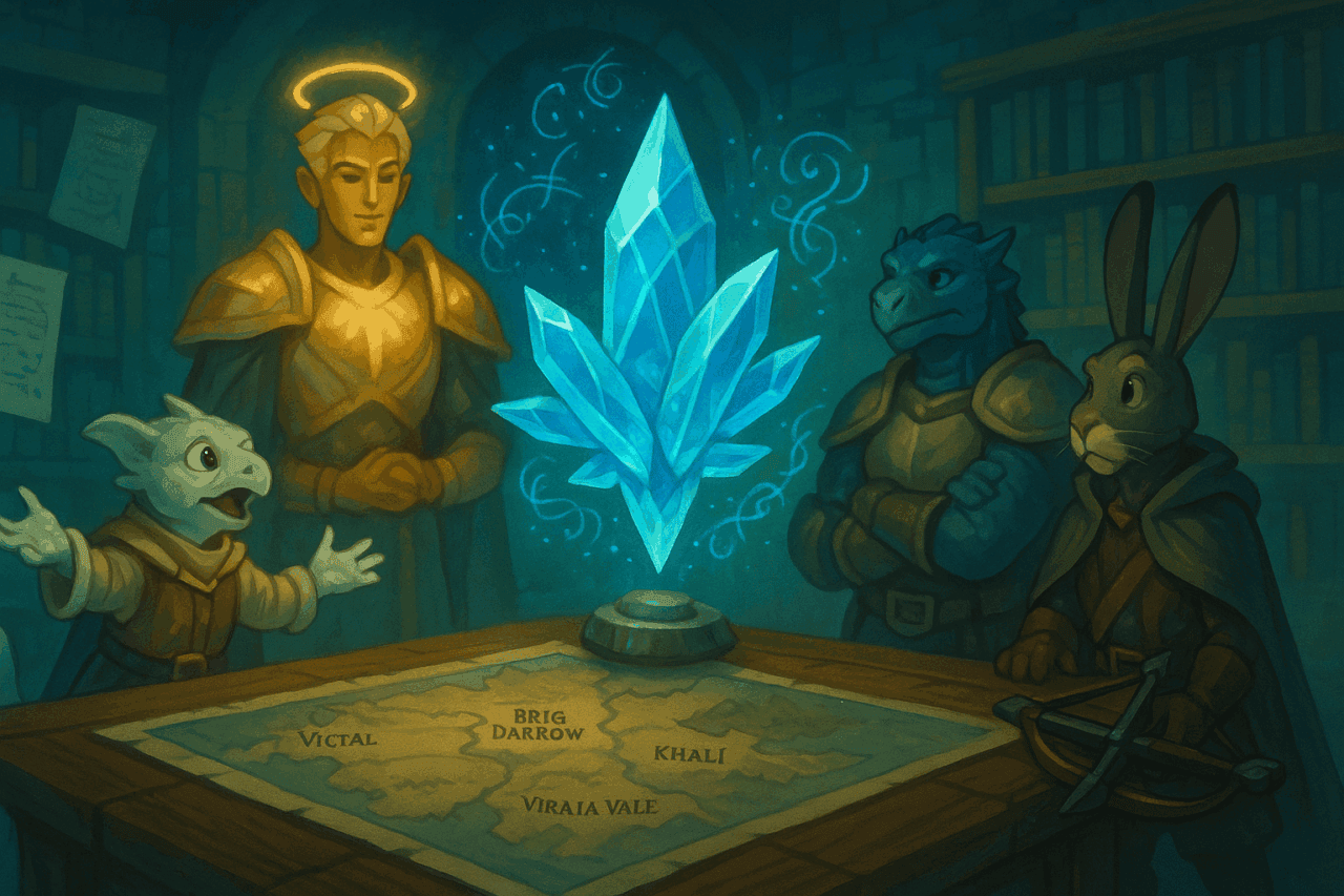 2 Adventurers in the Enchanted Study