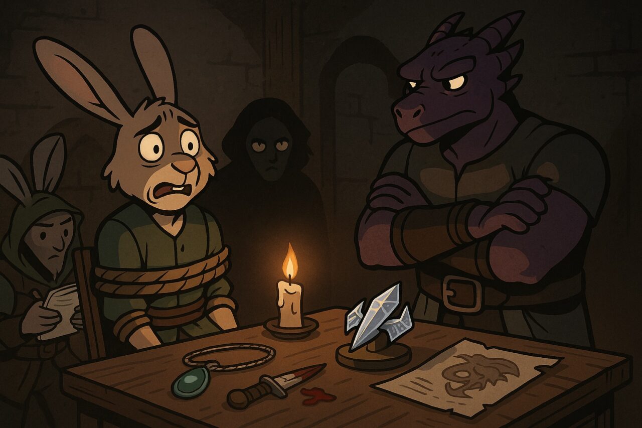 1 Interrogation in the Shadows