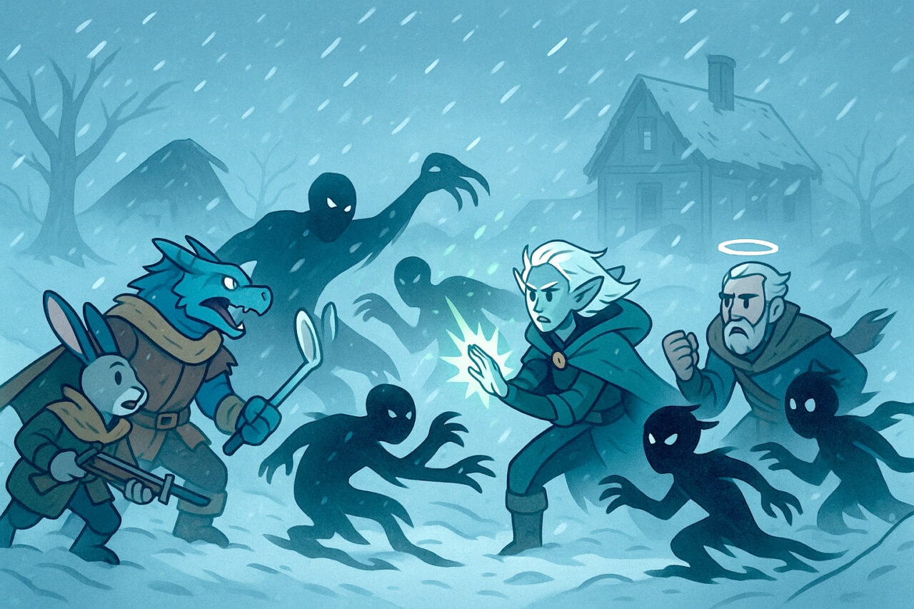 2 Blizzard Battle Against Shadowy Entities Lighter