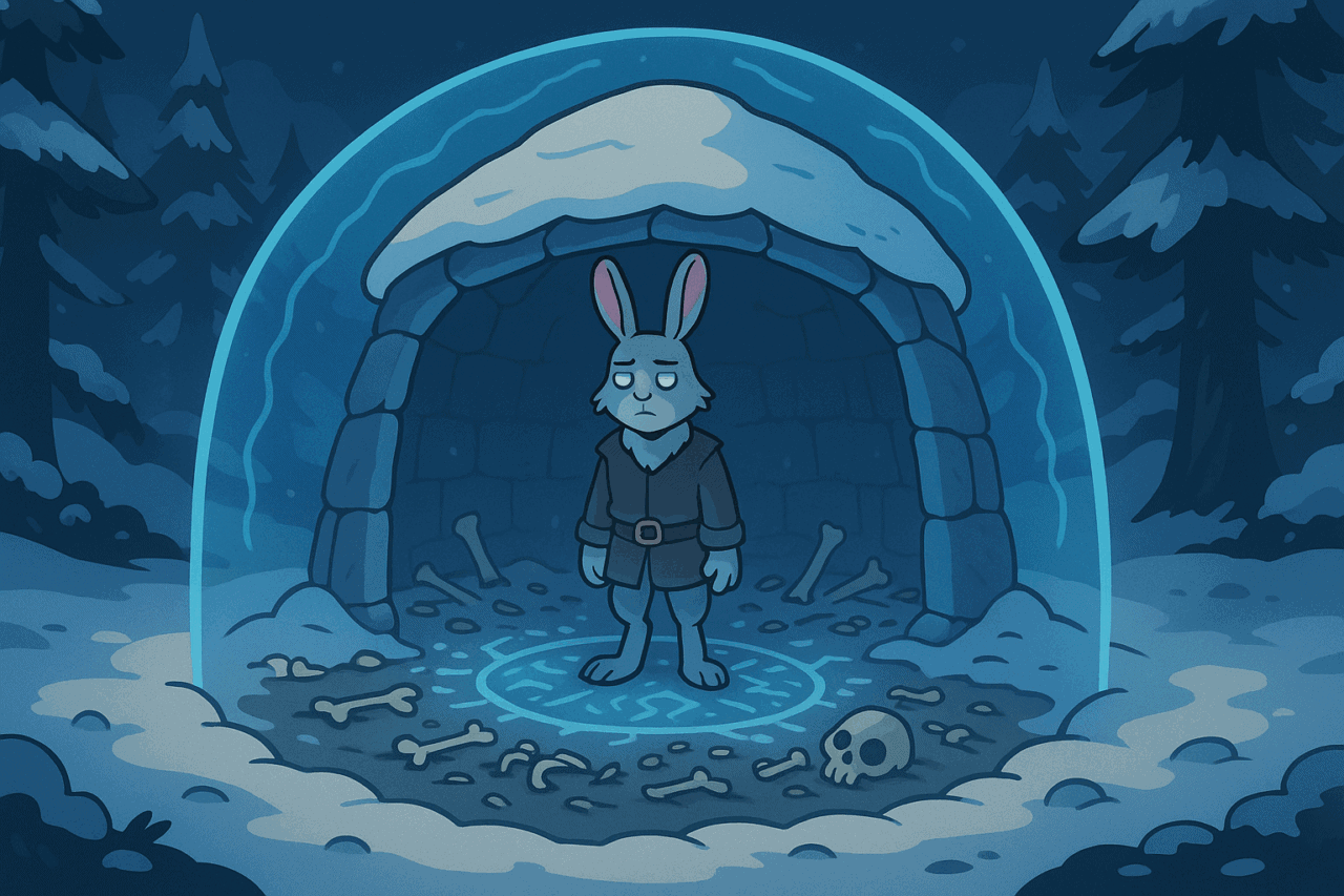 1 Frozen Guardian in the Snow