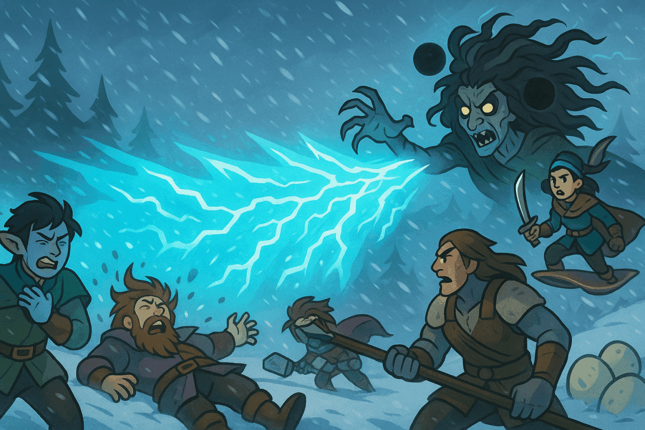 6 Battle in the Snowy Enchantment