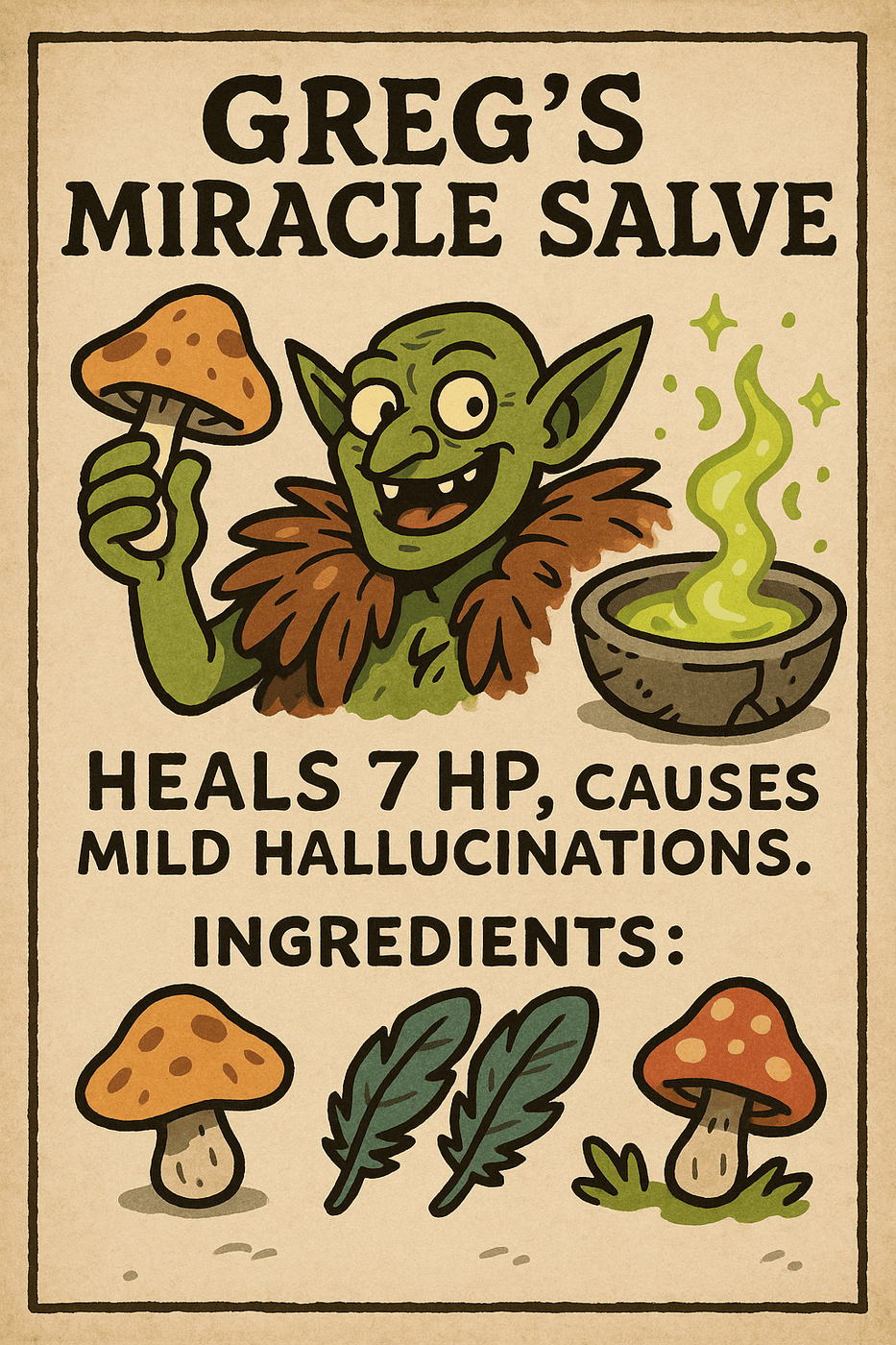 Gregs Miracle Salve Recipe 1