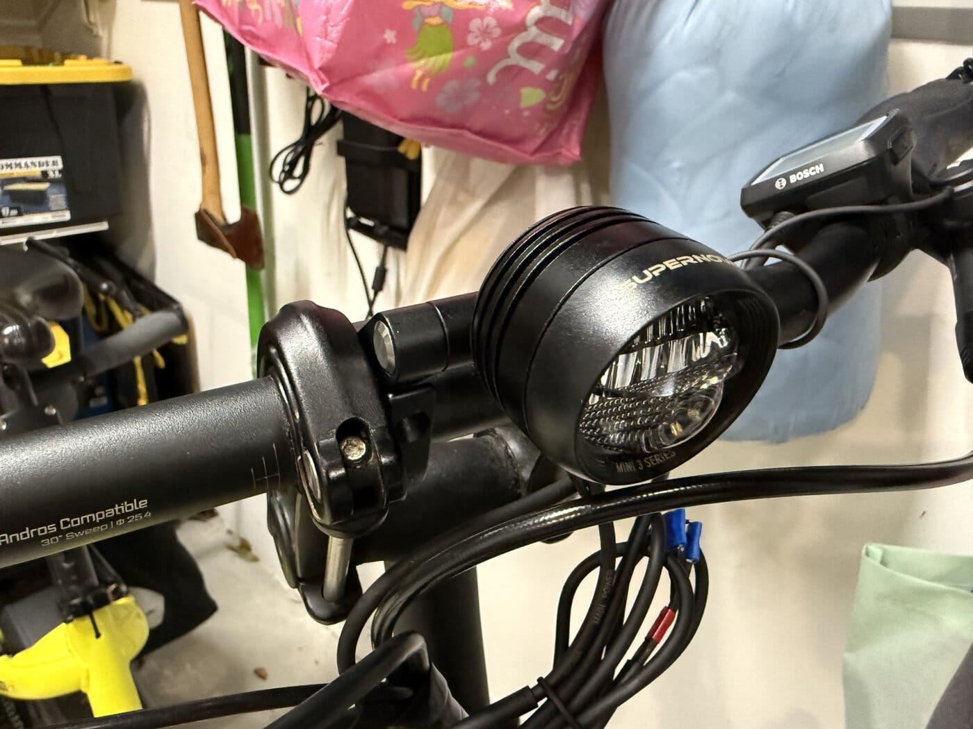 Upgrading the Headlight on a Tern HSD P9 to a Supernova Mini 3 Pro